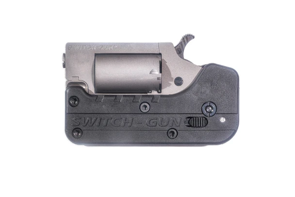 Switch Gun .22 LR Single Action Folding Revolver - Image 2